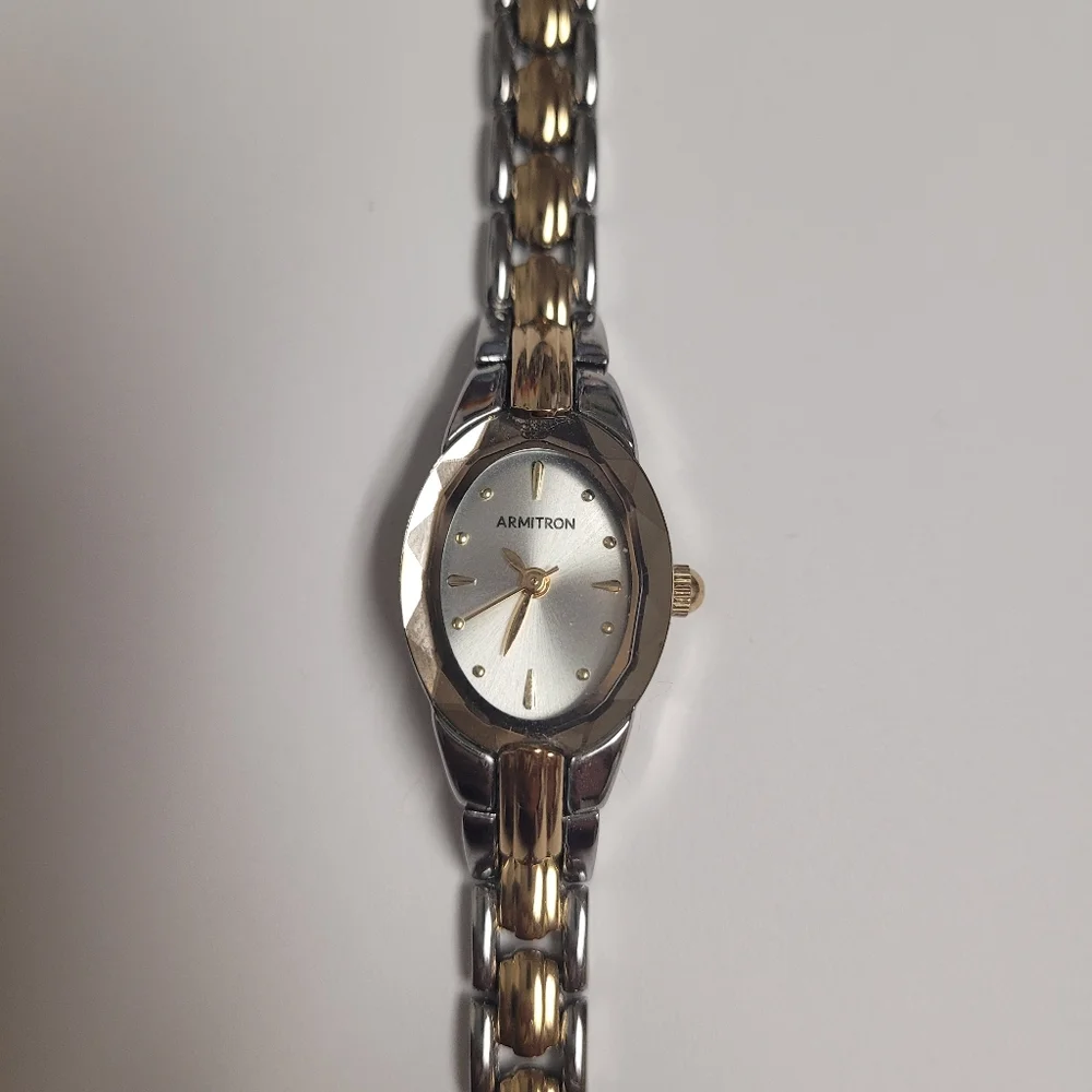 Vintage Armitron two toned watch